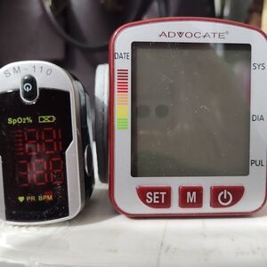 Blood Pressure Monitor and Pulse Oximeter